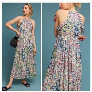 Allerton maxi Anthropologie dress